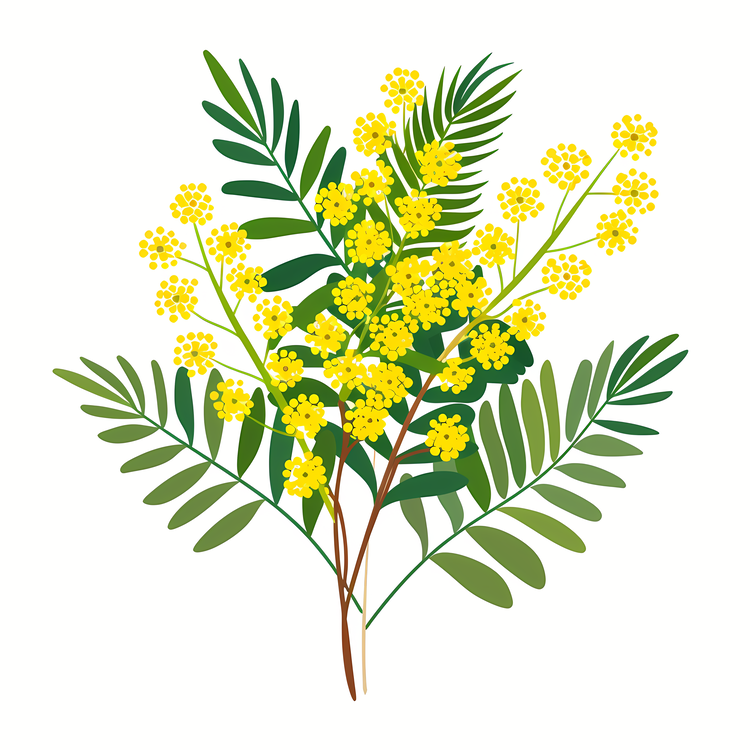 Mimosa,Botany,Flower