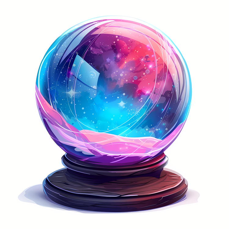 Mystical Crystal Ball,Mystical,Nebula