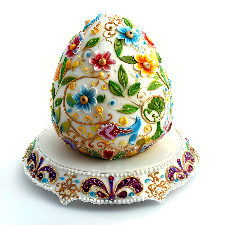Easter Cake,Easter Egg,Ornate