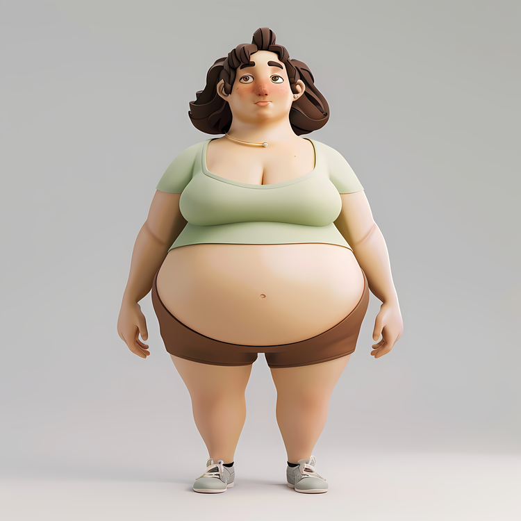 Obesity Woman,Female,Thin
