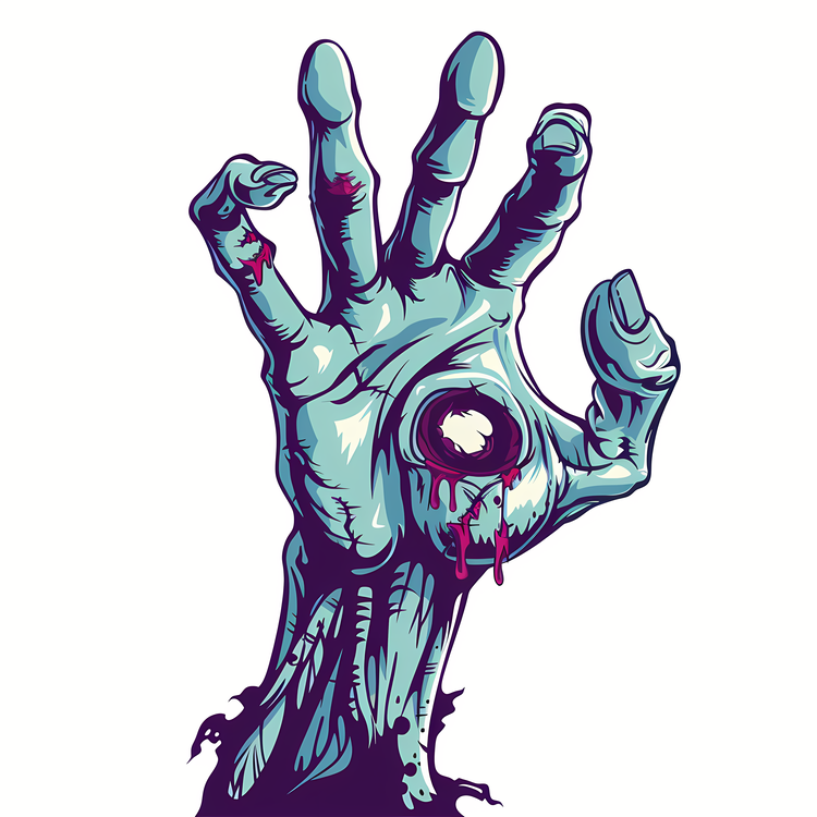 Halloween Background,Zombie Hand,Halloween Theme
