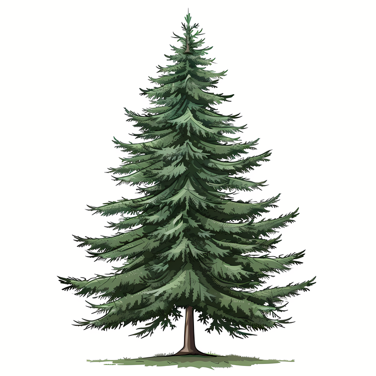 Fir Tree,Pine Tree,Evergreen