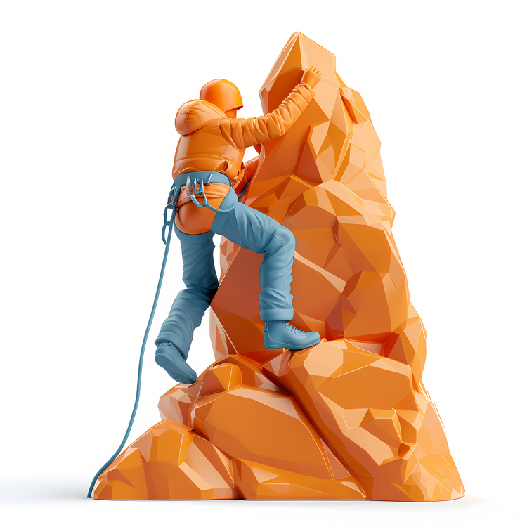 Climbing,Climber,Orange