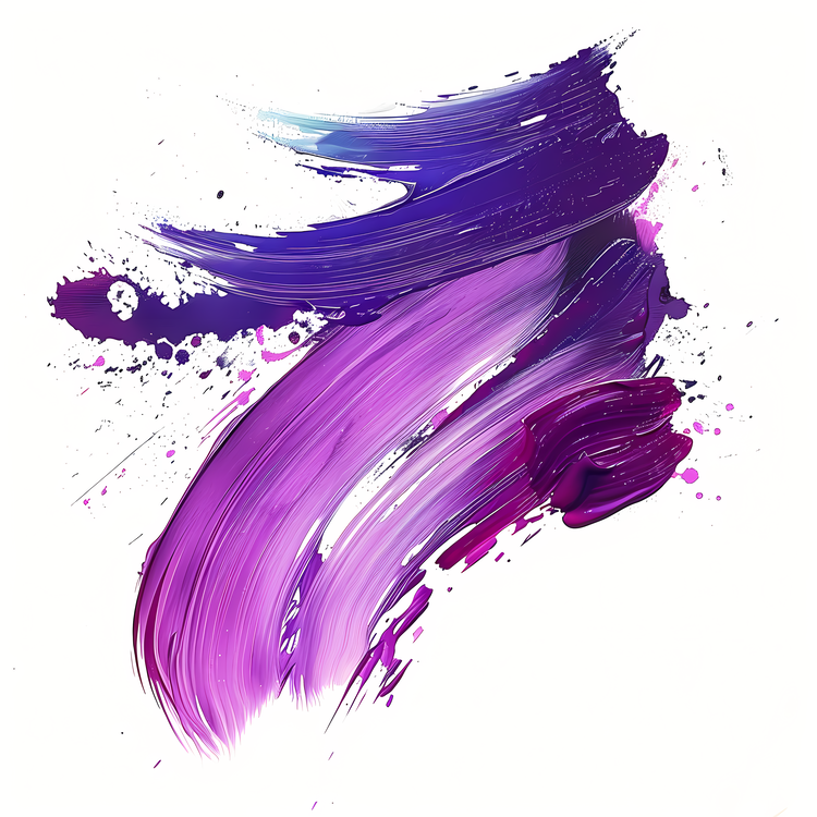 Brush Stroke,Purple,Artistic