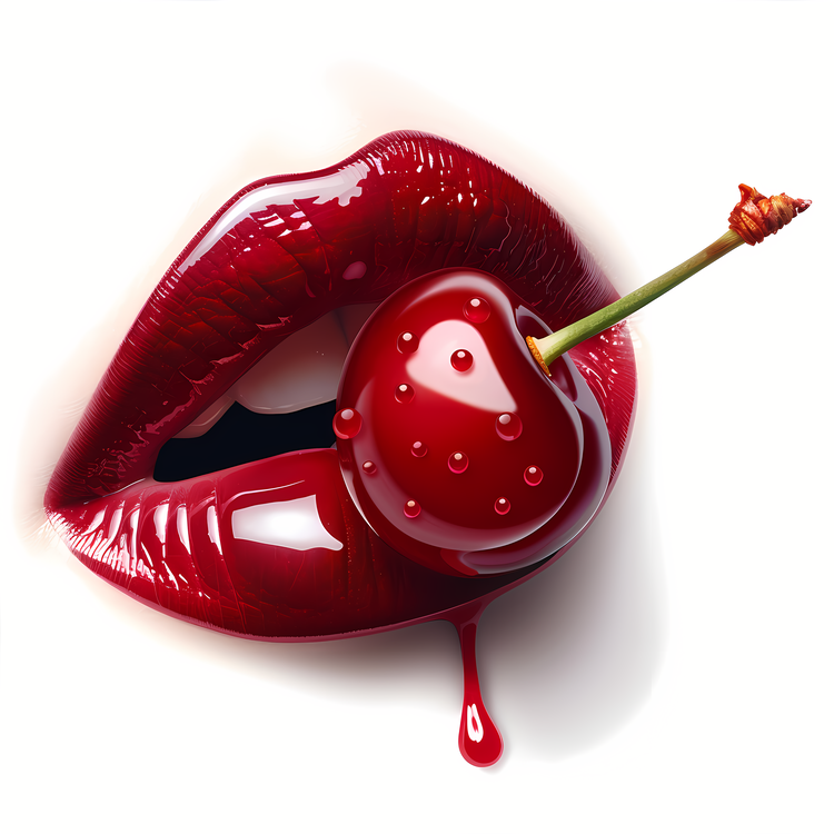Sexy Lips,Blood,Cherry
