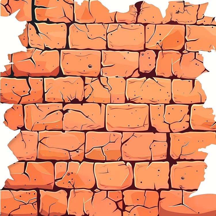 Brick Wall,Wall,Cracked
