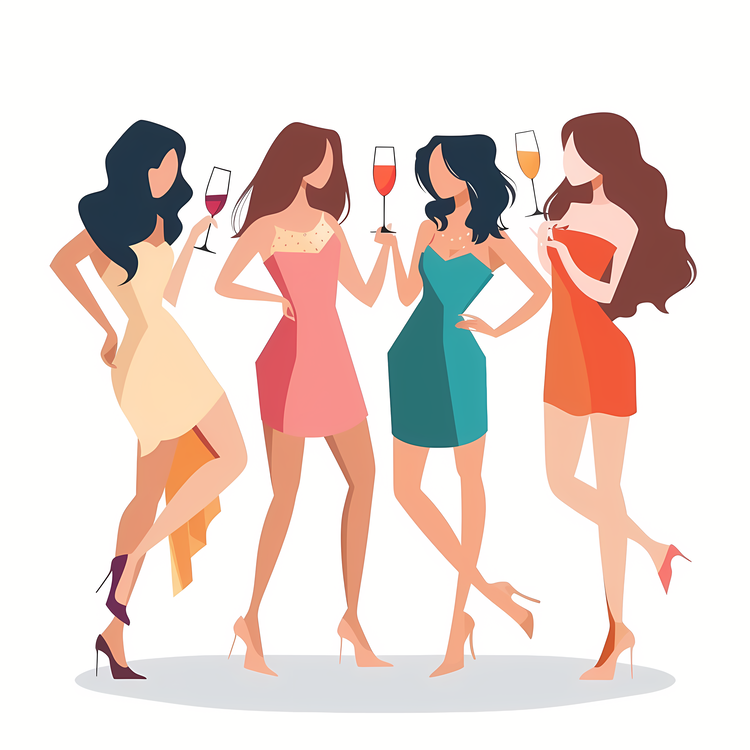 Bachelorette Party,Women,Dresses