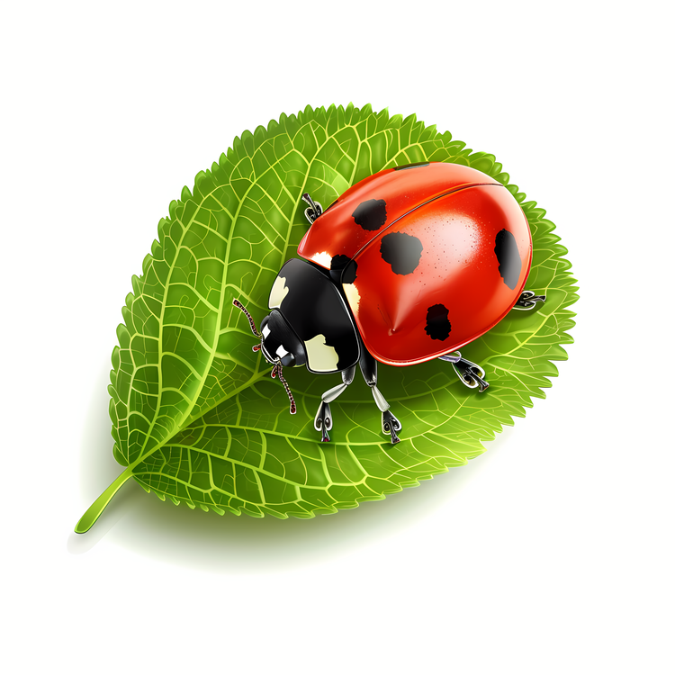 Ladybug,Insect,Red And Black