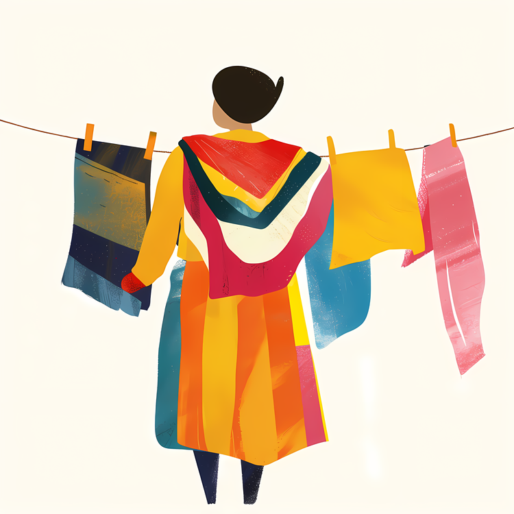 Laundry Day,Clothing Rack,Fashion Store