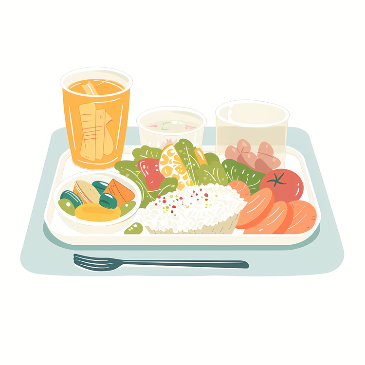 Lunch,Food Tray,Plate