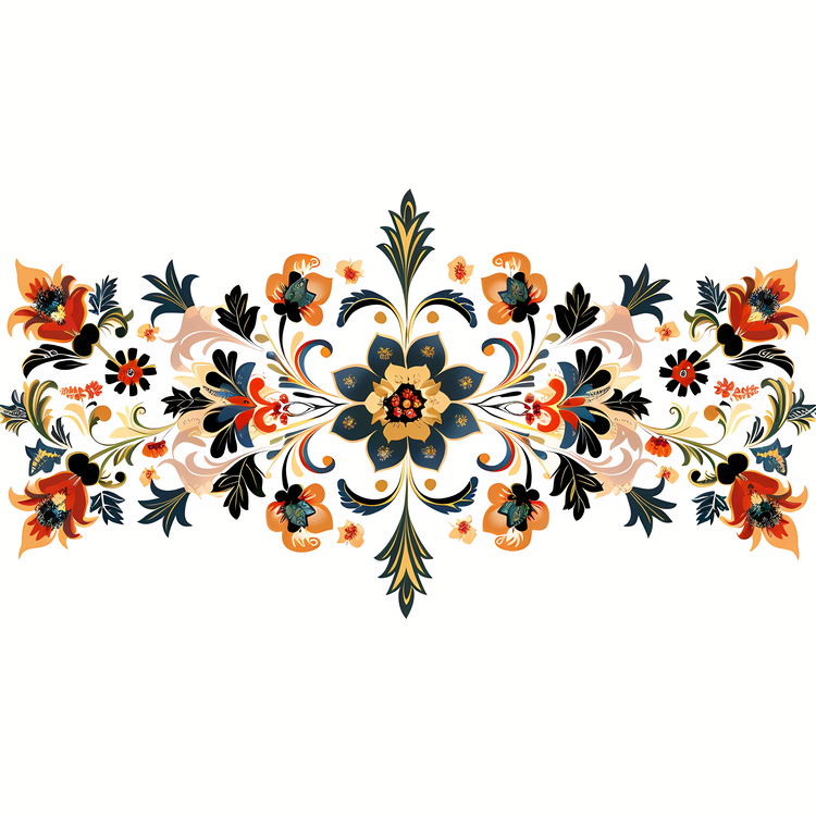 Border Texture,Floral Design,Decorative Borders