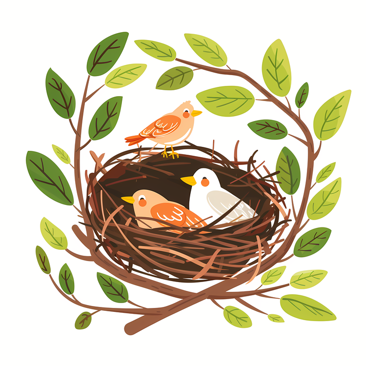 Bird Nest,Baby Bird,Nest