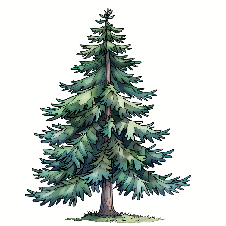 Fir Tree,Pine Tree,Green