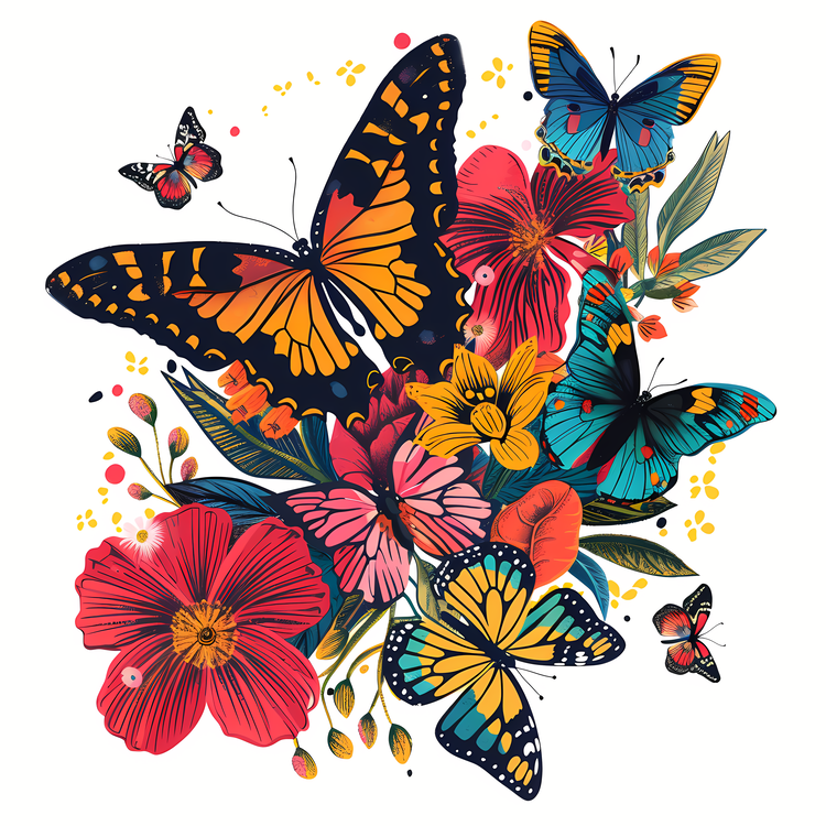 Butterflies,Butterfly,Colorful