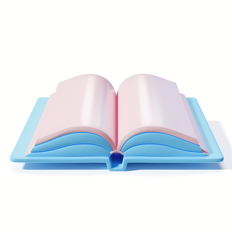 Open Book,Book,Pink