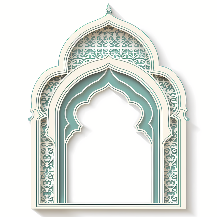 Islamic Frame,Arch,Arabic Architecture