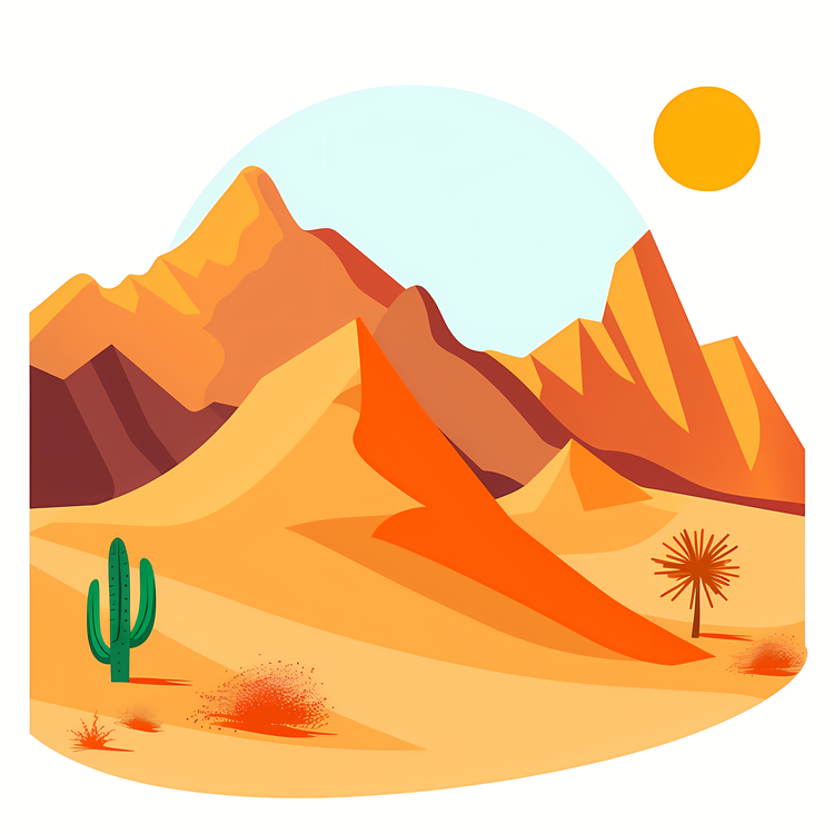 Desert,Landscape,Cactus