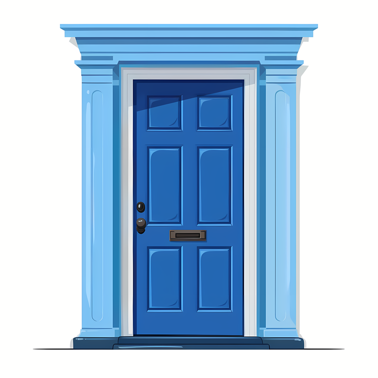 Door,Blue Door,Front Door