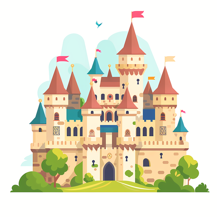 Middle Ages Castle,Castle,Royal