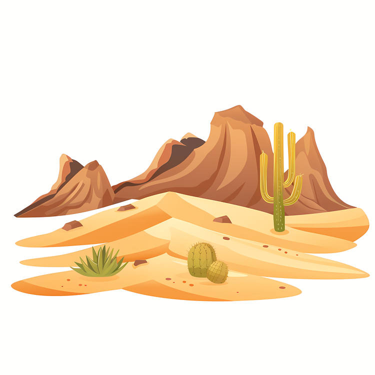 Desert,Landscape,Cactus