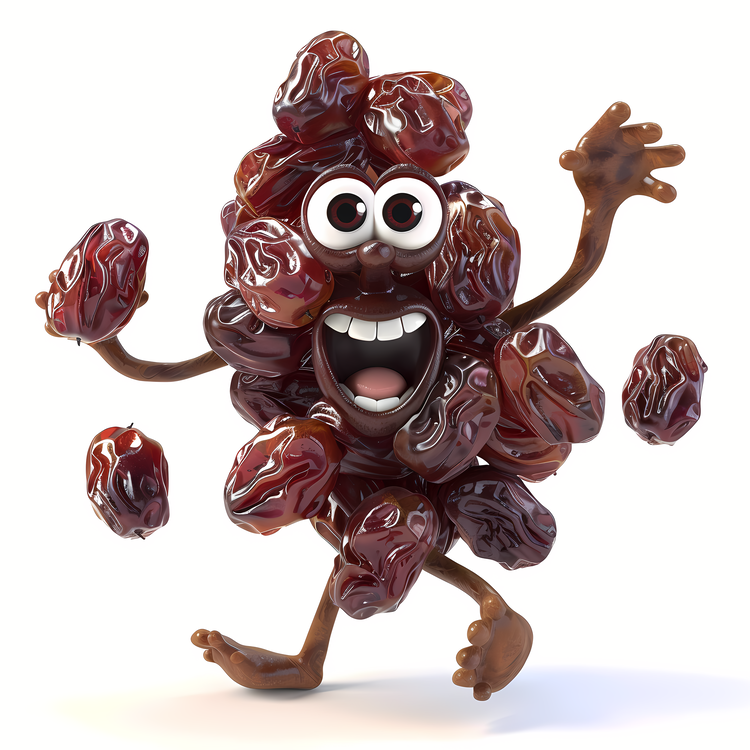 Raisin Day,Dancing Dried Plums,Smiling Fruit