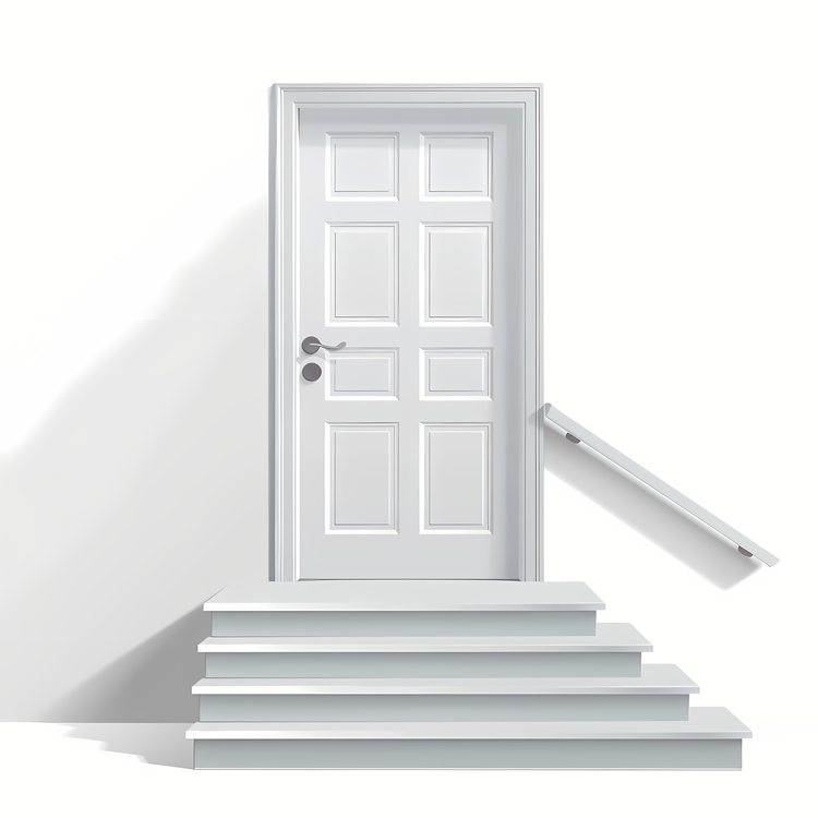 Door,White,Opening