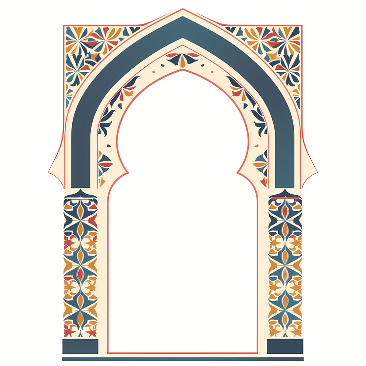 Islamic Frame,Islamic Design,Decorative Arches