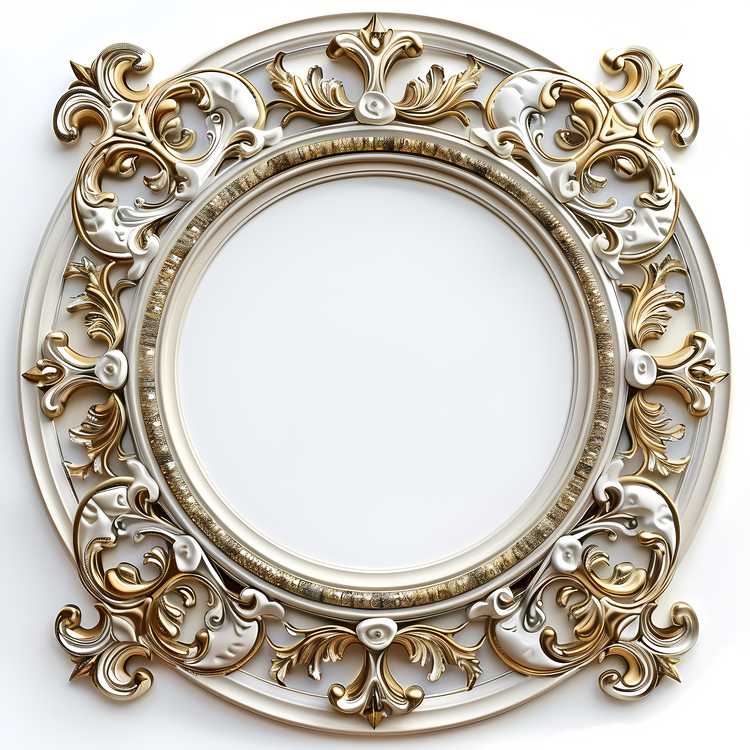 Round Frame,Decorative,Ornate