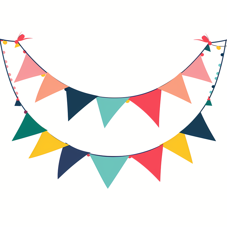 Party Flag String,Banners,Colorful
