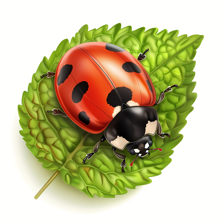 Ladybug,Red And Black,Insect