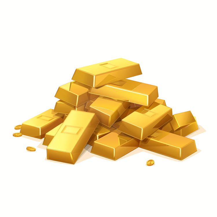 Gold,Stack,Pile