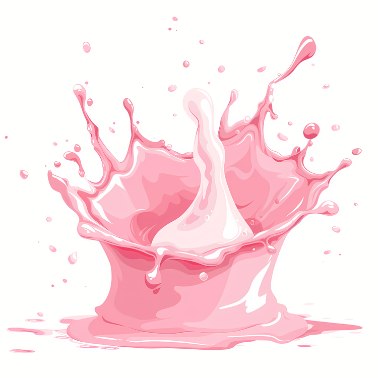 Splash,Pink,Milk