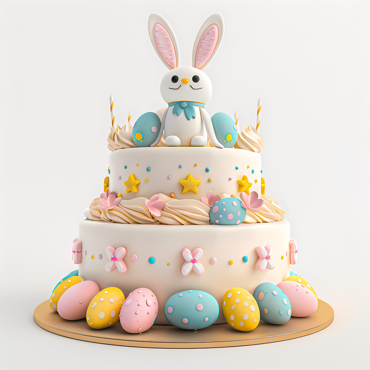 Easter Cake,Happy Easter,Easter Bunny