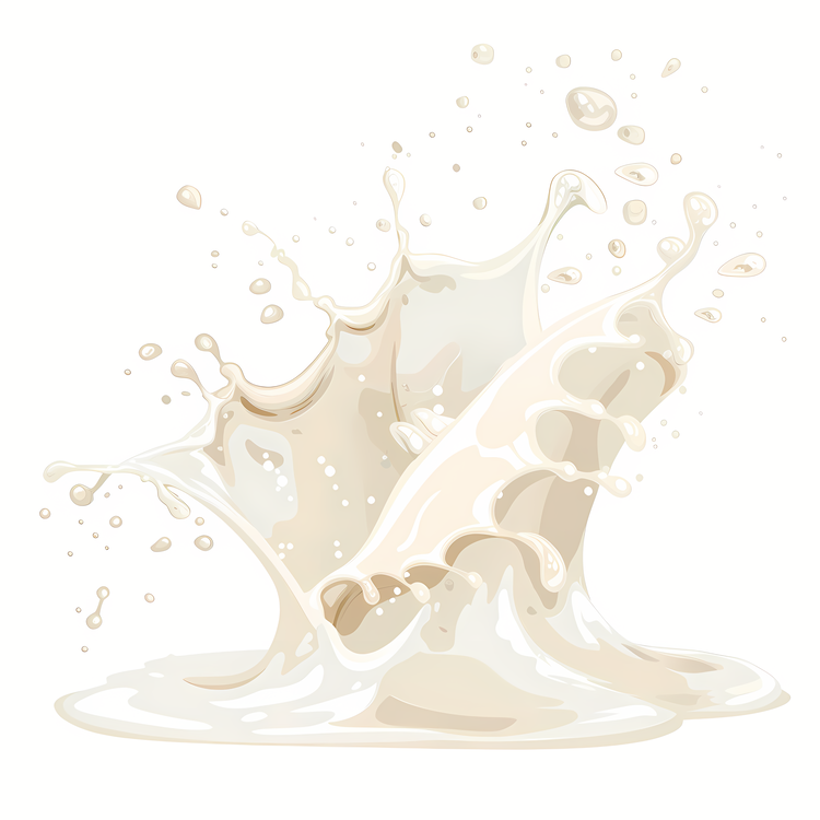 Splash,Milk,White Liquid