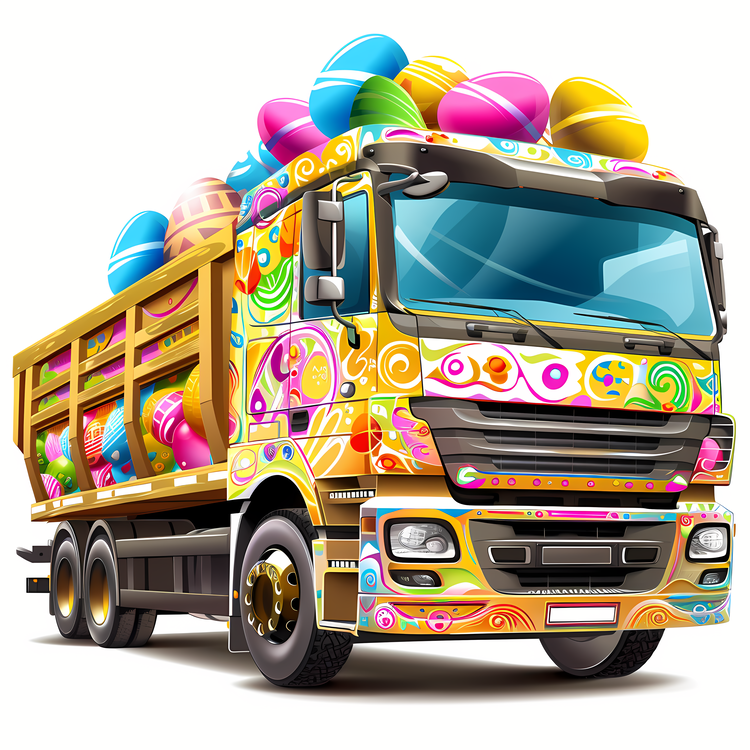 Easter Truck,Trucks,Easter