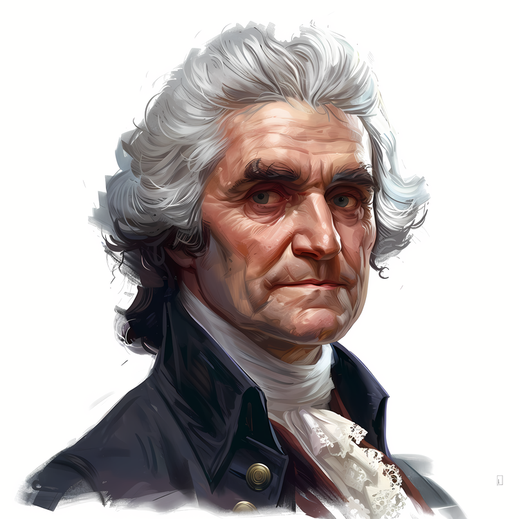 Thomas Jefferson Day,Portrait Of George Washington,18th Century