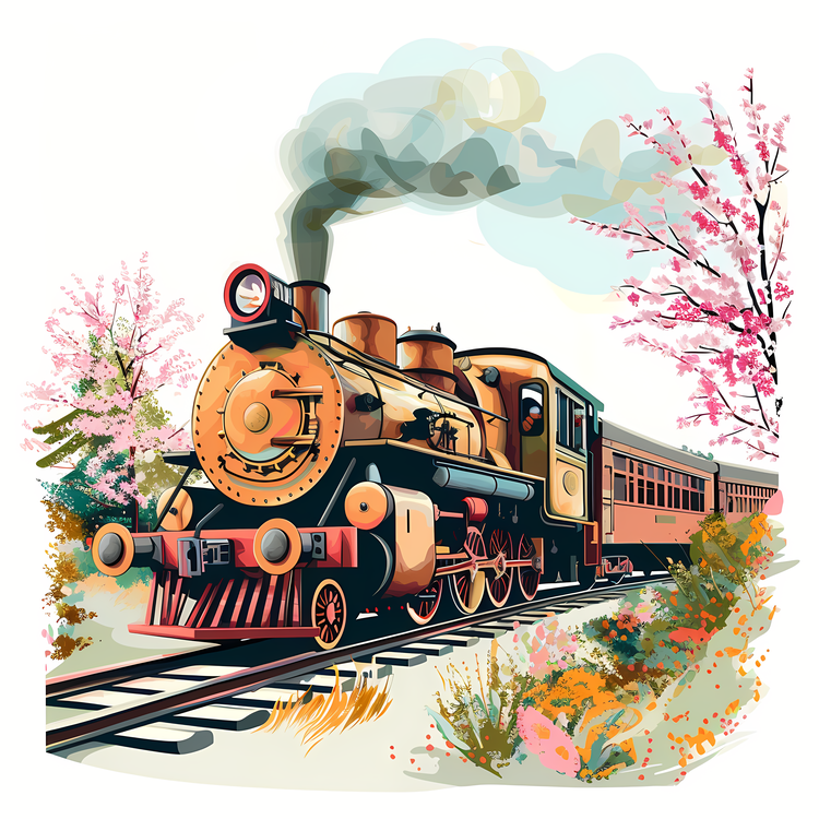 Spring,Train,Engine