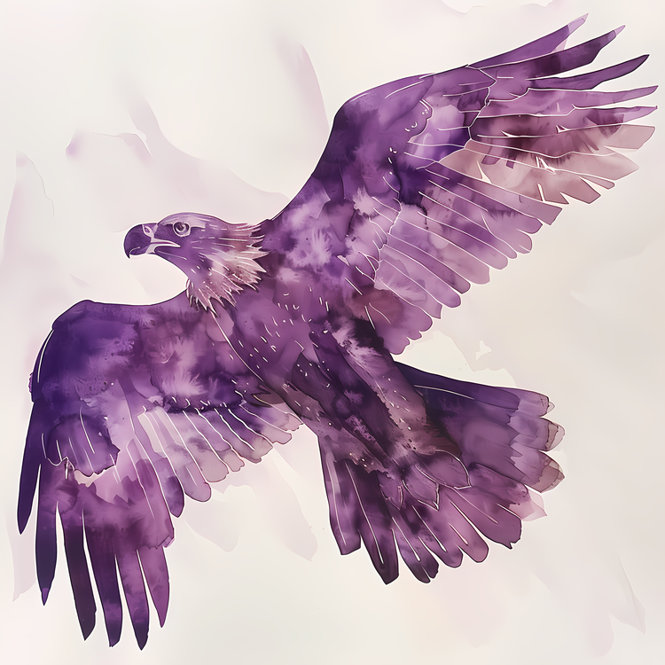Watercolor Painting Eagle,Watercolor,Painting