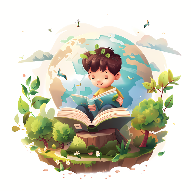 World Storytelling Day,Children Reading,Earth