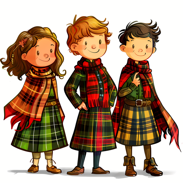 Tartan Day,Scottish Outfit,Tartan Dress