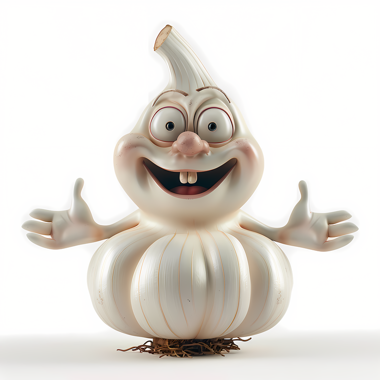 Garlic Day,Ginger,Cartoon Character