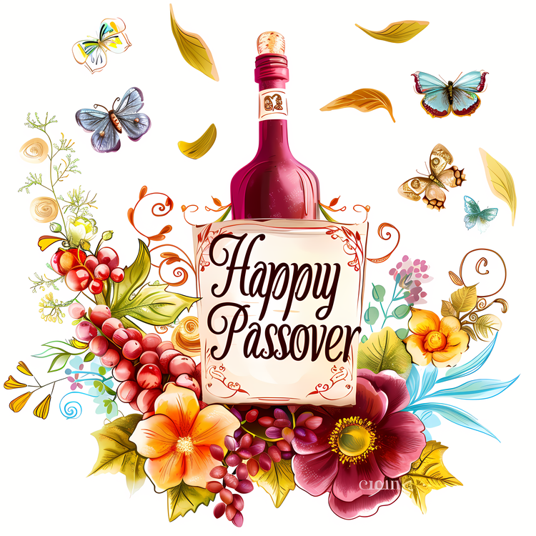 Happy Passover,Wine,Glass