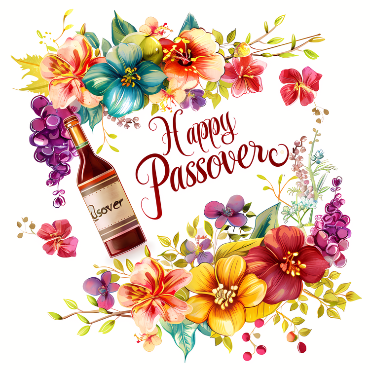Happy Passover,Flower,Floral