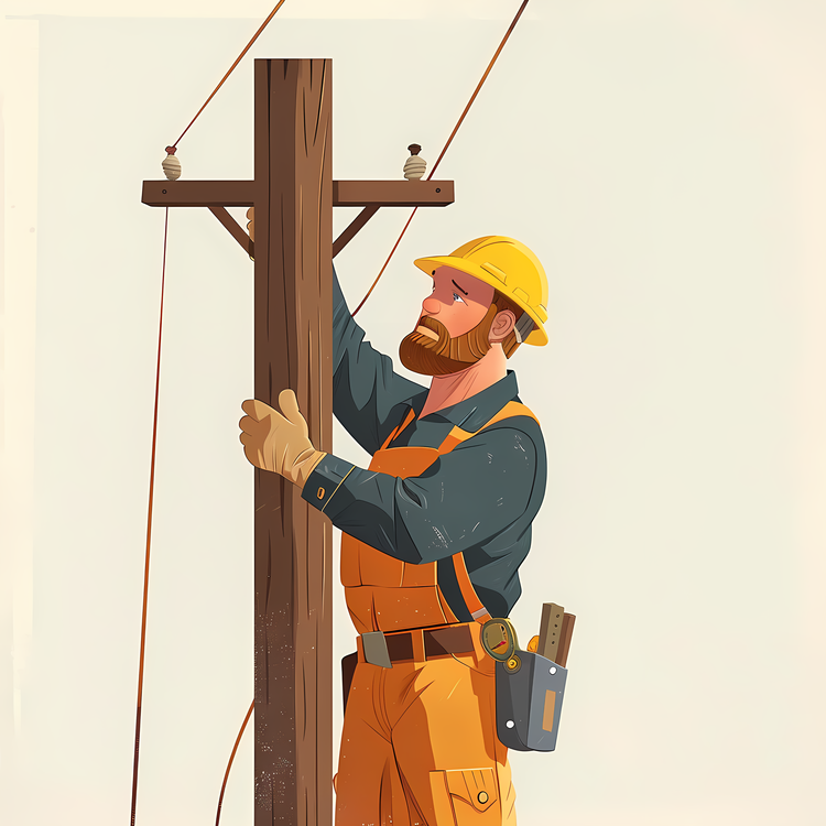 Lineman,Electrician,Worker
