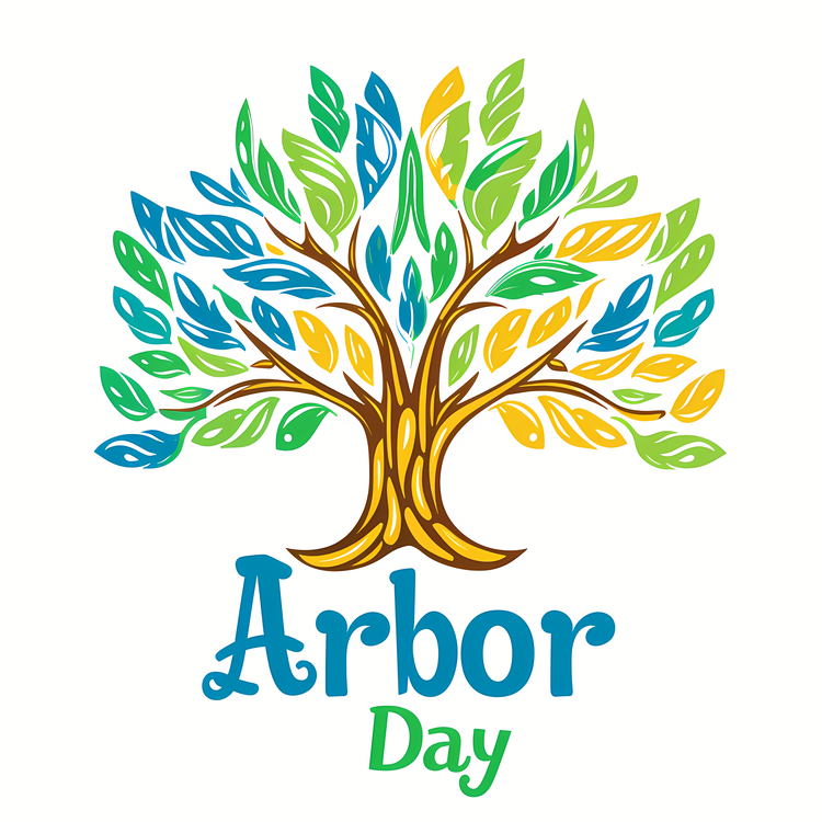 Arbor Day,Tree Logo,Environmental Logo