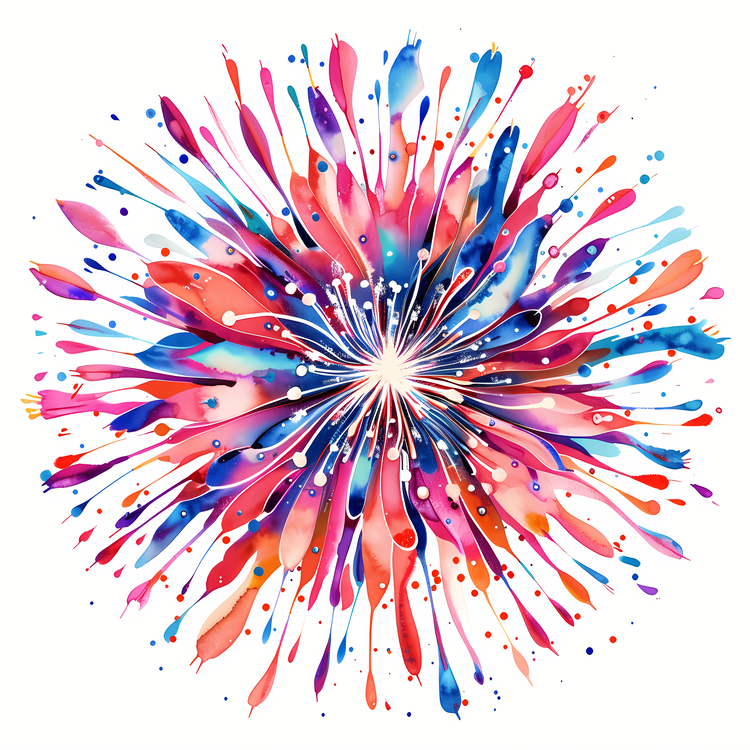 Firework,Colorful,Abstract