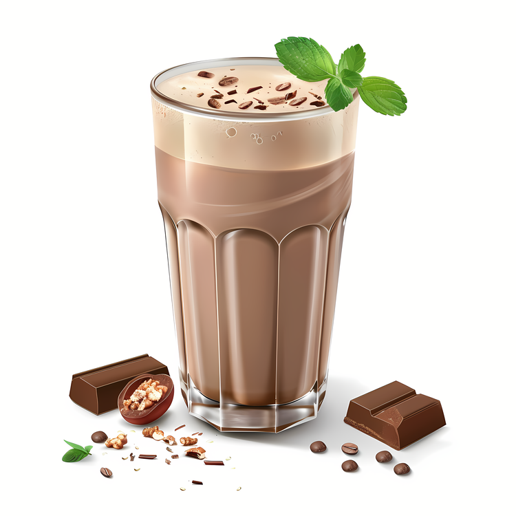 Vegan Protein Shake,Chocolate Milk,Coffee