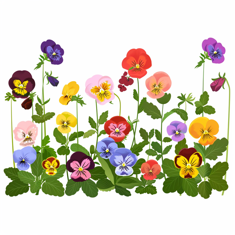 Pansy Flower,Pansies,Flowers