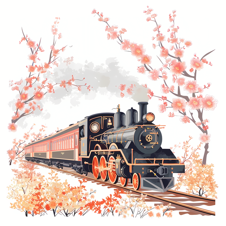 Spring,Train,Old Train