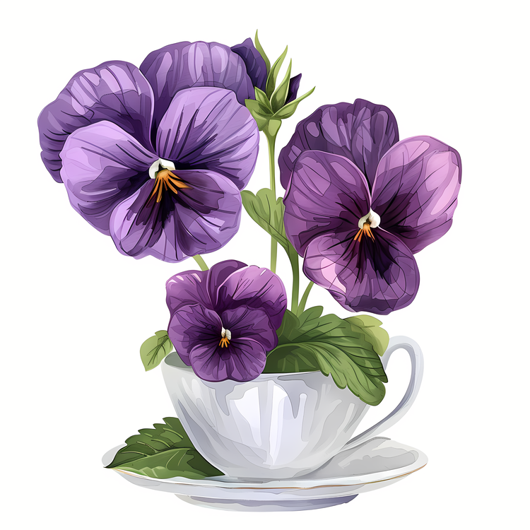 Pansy Flower,Purple,Flowers